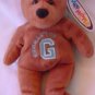 Mary Meyer Gymnastics Bear Beanie Stuffed Plush 7.5"
