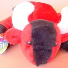 OTC Red Bull Beanie Stuffed Plush Hopsy Tag 6" Cute