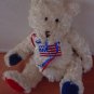 Collecticritters USA Patriotic Flag Bear Stuffed Plush 6.5"