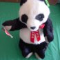 Applause WWF Giant Panda 11" Stuffed Plush 1991 Cute Tag