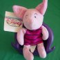 Pooh Piglet Stuffed Plush Disney Store 6" Tag