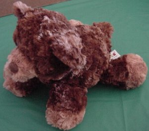 Aurora Chubby Feet Brown Bear Stuffed Plush 8" Squishy