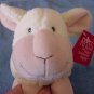 Russ Berrie Cute White Sheep Lamb Stuffed Plush Tag