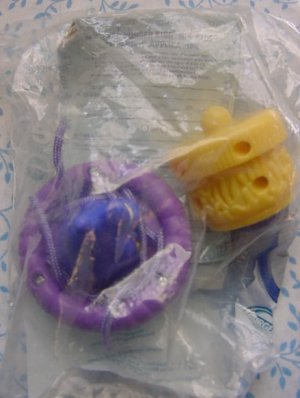 Burger King Shark Tale Jellyfish Top Spinning Toy  MIP