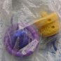 Burger King Shark Tale Jellyfish Top Spinning Toy  MIP