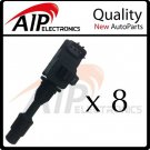 BRAND NEW IGNITION COIL ON PLUG *SET OF 8 *Q45 4.1L V8 BRAND NEW IGNITION COIL ON PLUG *SET OF 8 *Q45 4.1L V8