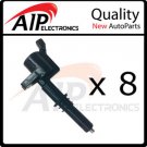NEW IGNITION COIL ON PLUG set of 8 FITS FORD/LN/MRCY V8