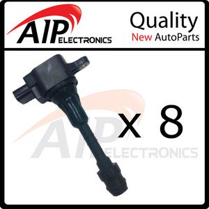NEW IGNITION COIL ON PLUG set of 8 **TITAN/QX56 5.6L V8