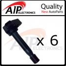 NEW IGNITION COIL ON PLUG set of 6 ** 3.0L 3.2L 3.5L V6 NEW IGNITION COIL ON PLUG set of 6 ** 3.0L 3.2L 3.5L V6