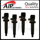 NEW set of 4 IGNITION COIL PACK *FITS ALL 2.4L 1.8L 4cyl UF247 NEW set of 4 IGNITION COIL PACK *FITS ALL 2.4L 1.8L 4cyl UF247