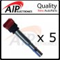 NEW IGNITION COIL ON PLUG **FITS V6 V8 & V10 **SET OF 5