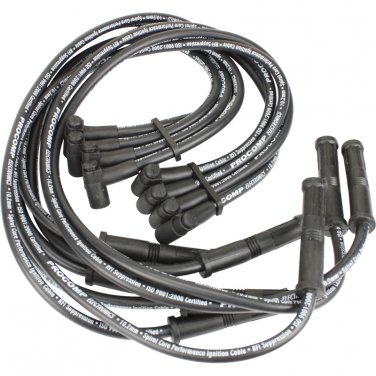 Brand New Procomp Universal HEI Style 90 Degrees to Straight Boot Spark Plug Wires for Chevrolet SBC