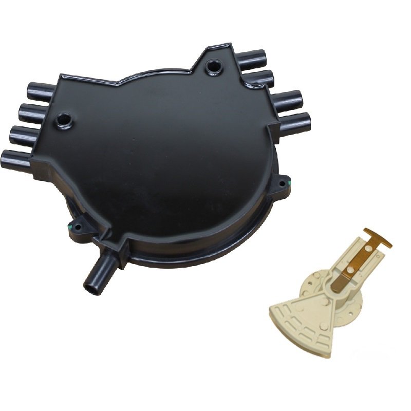 Ready-To-Run/Pro Billet Distributor Cap&Rotor Kit V8 CHEVY GM FORD