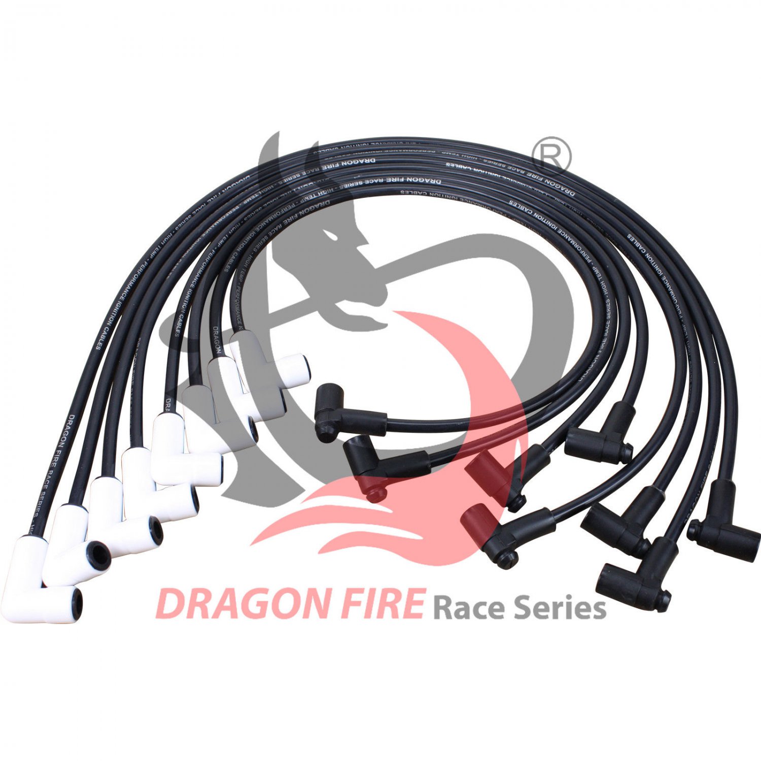 PERFORMANCE CERAMIC HEI SPARK PLUG WIRES SET 8MM CHEVY SBC BBC 350 383