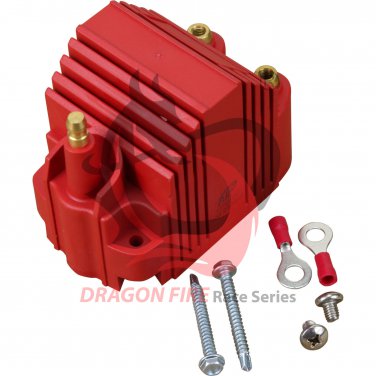 NEW DRAGON FIRE 12 VOLT UNIVERSAL HEI PRO BILLET READY TO RUN DISTRIBUTOR COIL