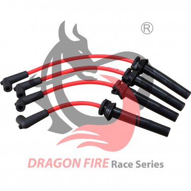 NEW 10mm DRAGON FIRE SPARK PLUG WIRES **FOR 2002-2006 MINI COOPER / S 1.6L L4