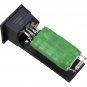 New Blower Motor Resistor for 1992-1999 BMW 1.8L 2.5L 3.0L 64118391749 RU612