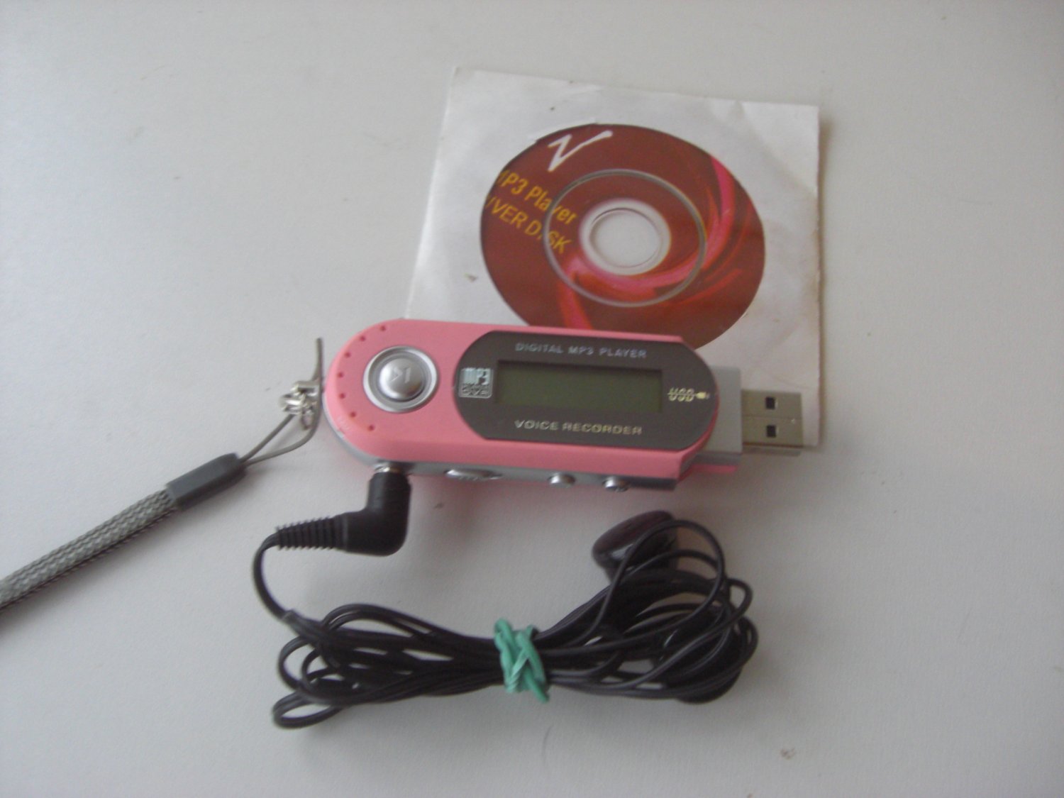 Virgin Pink USB Digital MP3 Player