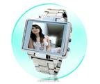 MP4 Watch Hidden Camera DVR WITH 1.8 inch LCD 4GB