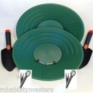 TWO 14" Gold Panning Kits - 2 14" Gold Pan s, 2 Magnifier Tweezers, 2 Vial...