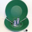 TWO Gold Panning Kits - 2 Gold Pan s, 2 Suction Tweezers, 2 Tweezers, 3 Vials