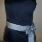 Alfred Angelo separates top blouse dress Bridesmaid sz 12 navy cornflower