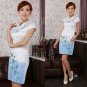 Chinese clothing qipao Embroidered wedding dress gown 120453 china size 30-38