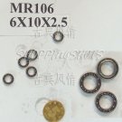 10pcs) MR106 open Miniature Bearings ball Mini bearing 6X10X2.5 6*10*2.5 quality 10pcs) MR106 open Miniature Bearings ball Mini bearing 6X10X2.5 6*10*2.5 quality