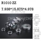 1pcs R1010 ZZ 7.938*15.875*4.978 mm Miniature Ball Radial Ball Bearings R1010ZZ   free shipping