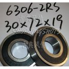 1 pcs 6306-2RS RS Deep Groove Ball Bearing ABEC1 30x72x19 mm 30*72*19 6306RS free shipping