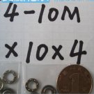 10pcs 4 x 10 x 4 mm F4-10M Axial Ball Thrust quality Bearing 3-Parts 4*10*4 ABEC1 10pcs 4 x 10 x 4 mm F4-10M Axial Ball Thrust quality Bearing 3-Parts 4*10*4 ABEC1