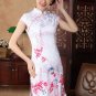 chinese Short sleeve cotton printing dress qipao Cheongsam 140420 size 30-38