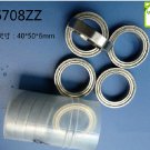 4pcs 6708-2Z ZZ bearings Ball Bearing 61708 40*50*6 40X50X6 mm 6708ZZ 2Z ABEC1