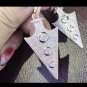 Pave CZ Arrowhead Pendant Necklace