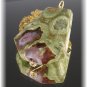Rhyolite Wire Wrapped Pendant 14k Gold Fill Neckla