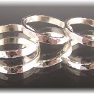 Fine Silver Band Rings