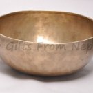9" Hand Hammered Singing Bowl,Made of 7 metals, Meditation Bowls from Nepal 2015