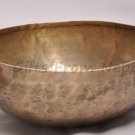 15" Tibetan Hand Hammered Singing Bowl,7 Metals Meditation Bowls Nepal 2058