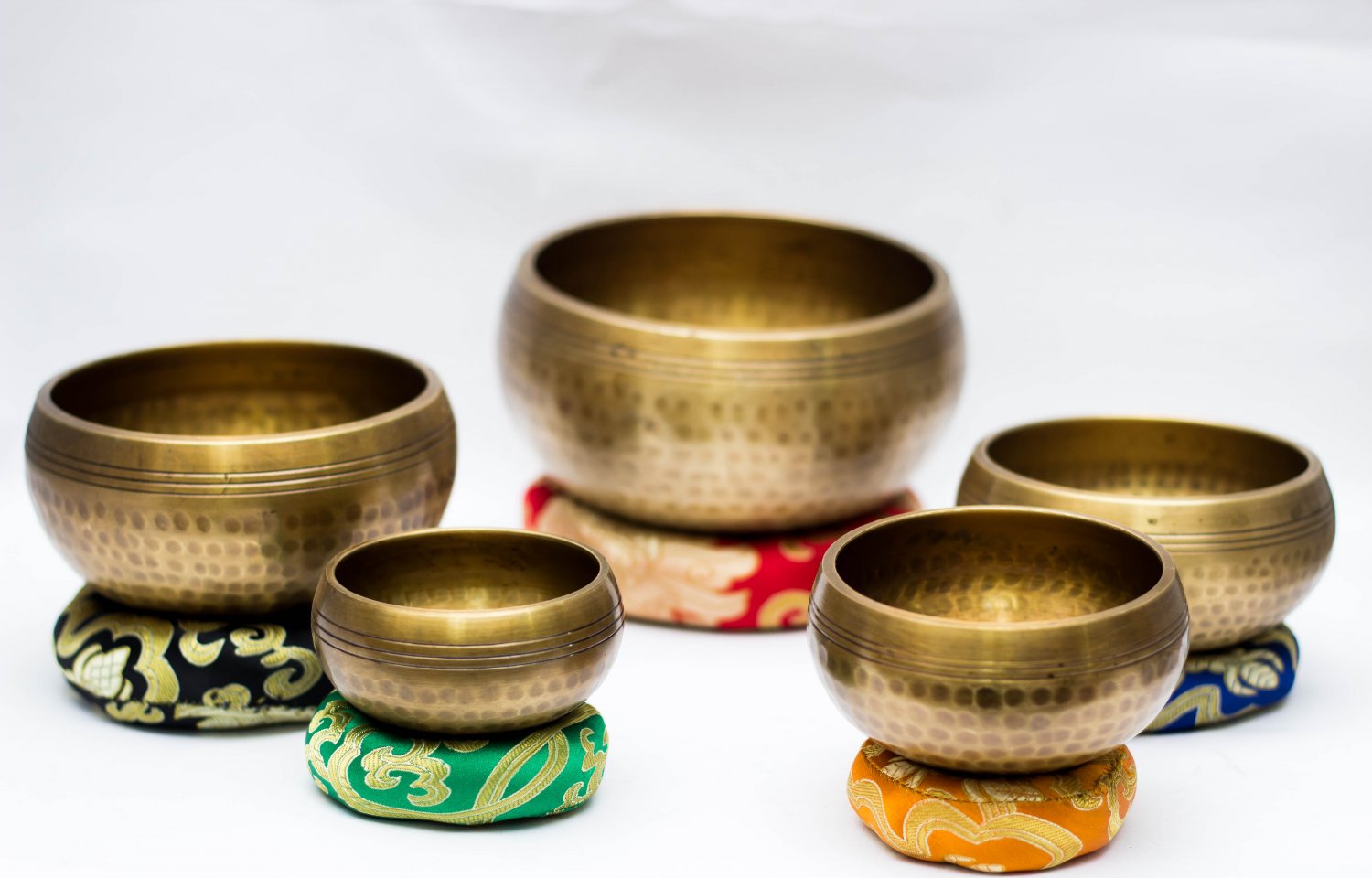 Chakra Healing Singing Bowls -Tibetan Singing Bowl Sets Of 5 -Antique ...