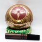 Tibetan Singing Bowl Sets of 3 - Chakra healing Singing Bowl - Red