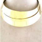 Chunky Bright Shiny Gold Chain Choker Collar Fashion Costume Jewelry Necklace