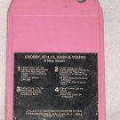 Crosby Stills Nash Young 4 Way Street Vintage 8 Track Tape Pink Music Cassette