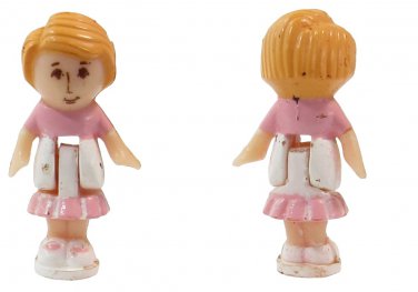 1989 Polly Pocket Vintage Doll Buttons Animal Hospital - Buttons Bluebird Toys (49641)