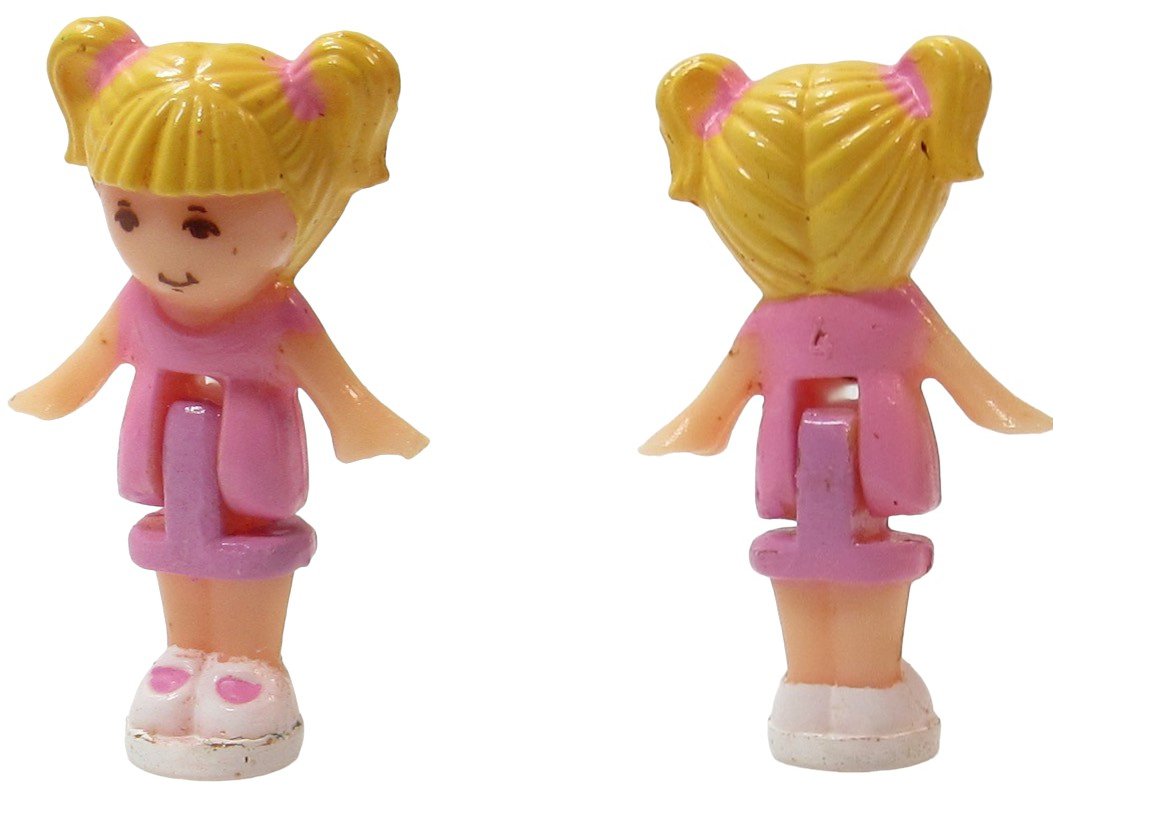 1989 Polly Pocket Vintage Doll Polly's Flat & Other Sets - Tiny Tina (49822)