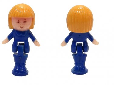 1990 Polly Pocket Vintage RARE Doll "Mystery Doll" - Midge Bluebird Toys (50027)