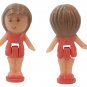 1990 Polly Pocket Vintage RARE Doll "Mystery Doll" - Little Lulu Bluebird Toys (50051