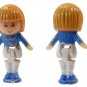 1990 Vintage Lot Polly Pocket Doll Figure Teeter-Totter Pals - Midge Bluebird (48987)
