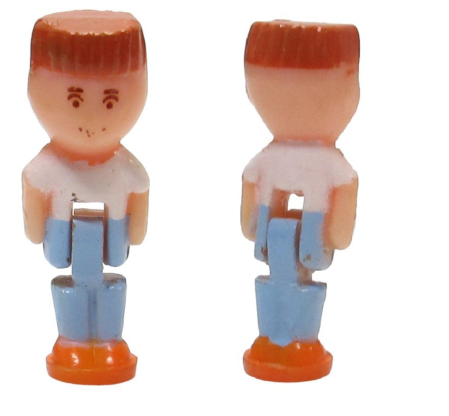 1991 Vintage Polly Pocket Doll Dream World - Matt (Blue/white) Bluebird Toys (51272)