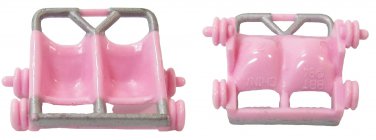 1994 Vintage Polly Pocket Dolls Strollin' Surprise - Stroller Bluebird Toys (50158)