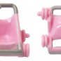 1994 Vintage Polly Pocket Dolls Strollin' Surprise - Stroller Bluebird Toys (50158)